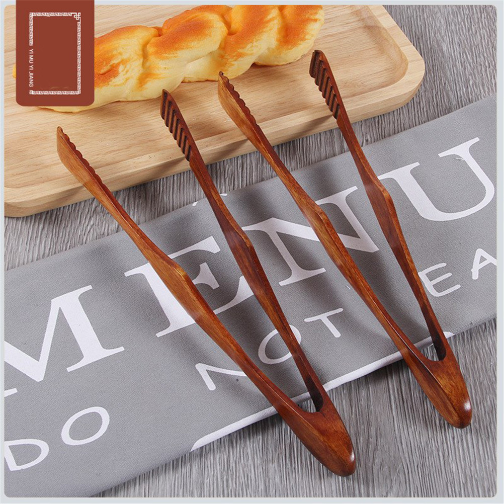 Home Cooking Utensils - 대나무 요리 주방 집게, 음식 바베큐