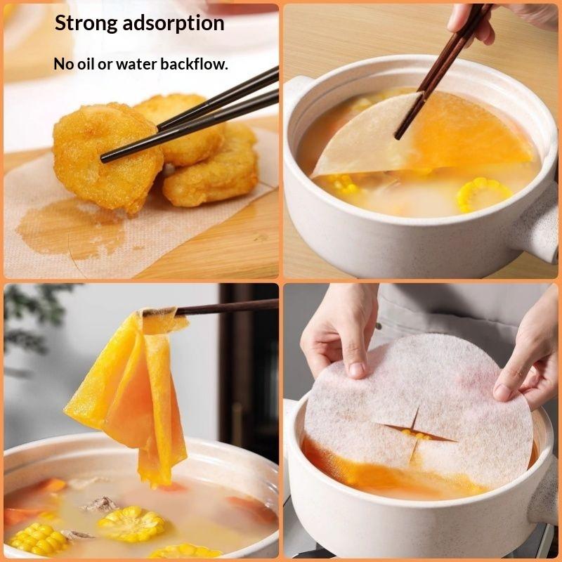 식품 등급 오일 필터 시트 일회용 기름 흡수지 30/5 - Home Cooking Oil Disposal 리뷰 및 가격