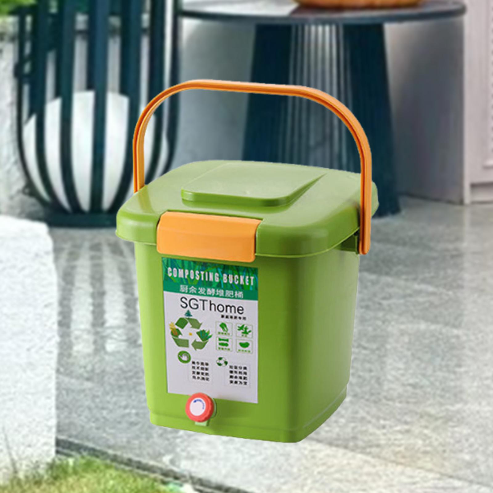 8L/10L/15L 실내 퇴비통 휴대용 뚜껑 포함 음식 - Fermentation Crock 리뷰 및 가격
