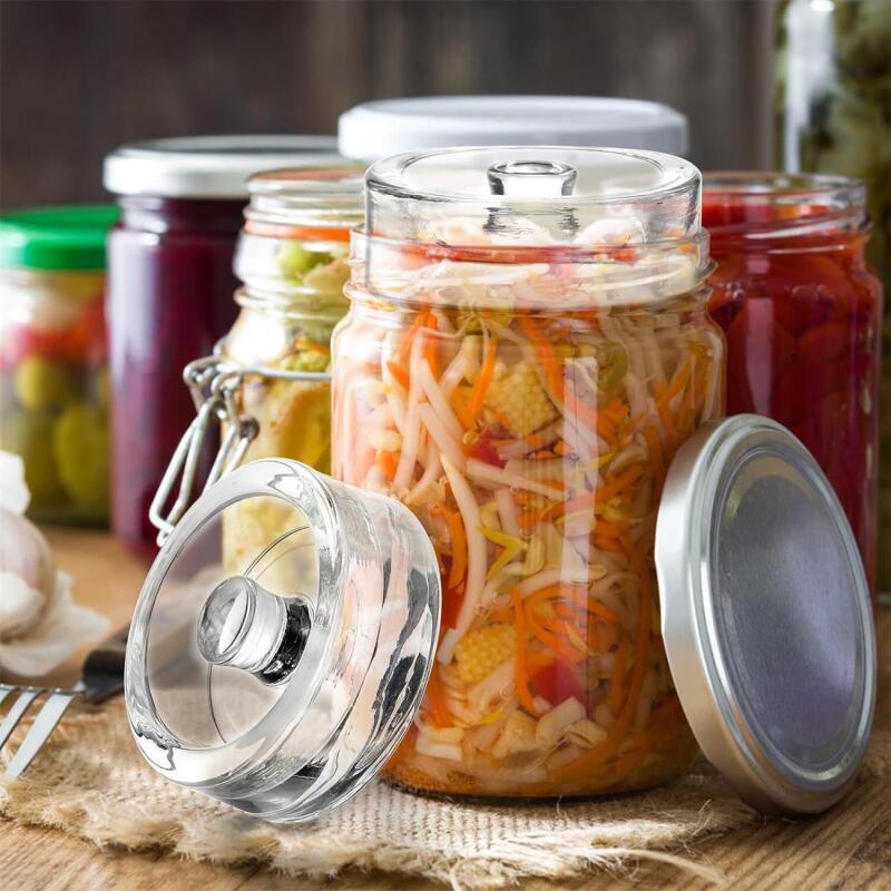넓은 입구 발효용 무게 덮개 가정용 소형 유리 발효병  - Fermentation Crock 리뷰 및 가격