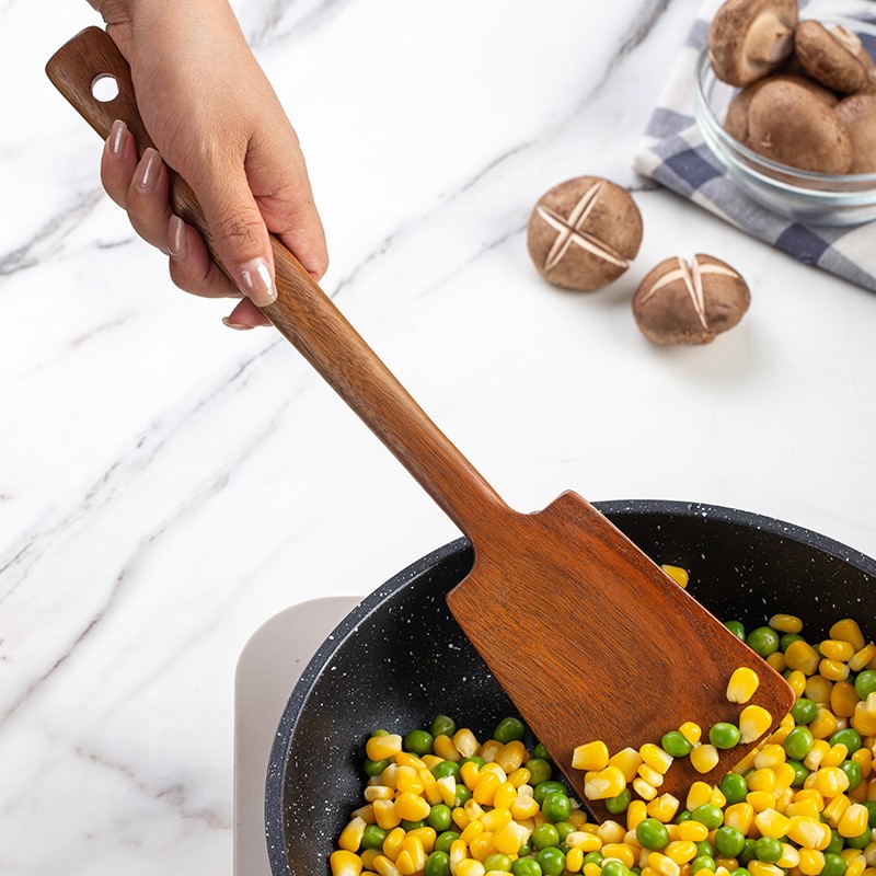 1PC-논스틱 팬용 나무 주걱; 가정용 주방용 특수 나 - Home Cooking Utensils 리뷰 및 가격