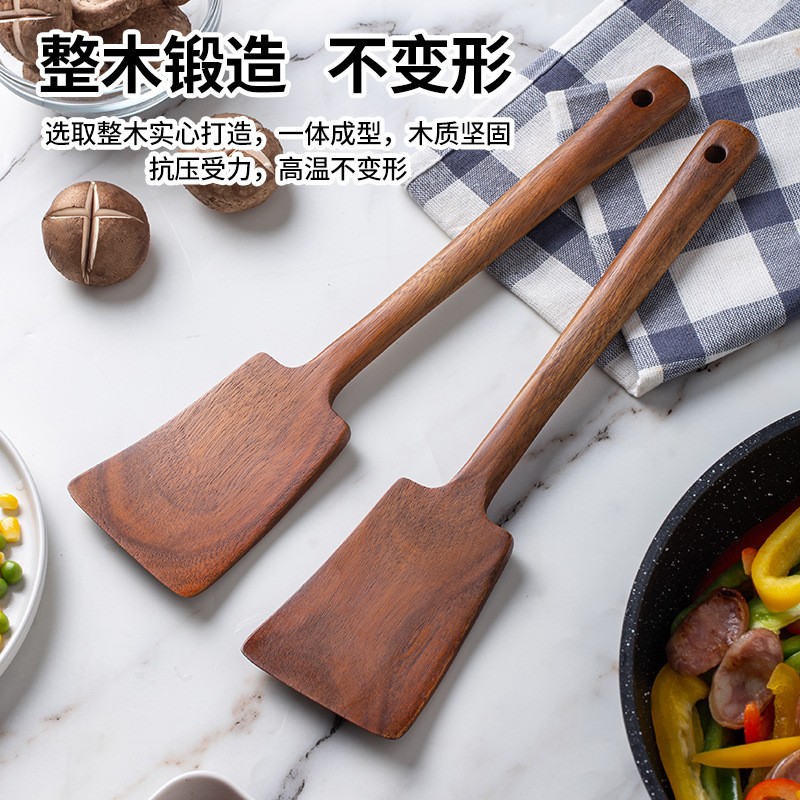 1PC-논스틱 팬용 나무 주걱; 가정용 주방용 특수 나 - Home Cooking Utensils 리뷰 및 가격