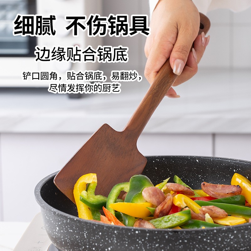 1PC-논스틱 팬용 나무 주걱; 가정용 주방용 특수 나 - Home Cooking Utensils 리뷰 및 가격