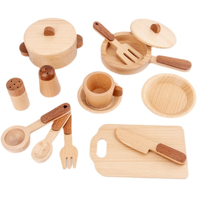 마오두오 토이즈 너도밤나무 어린이 주방 놀이세트 조리기 - Home Cooking Utensils 리뷰 및 가격