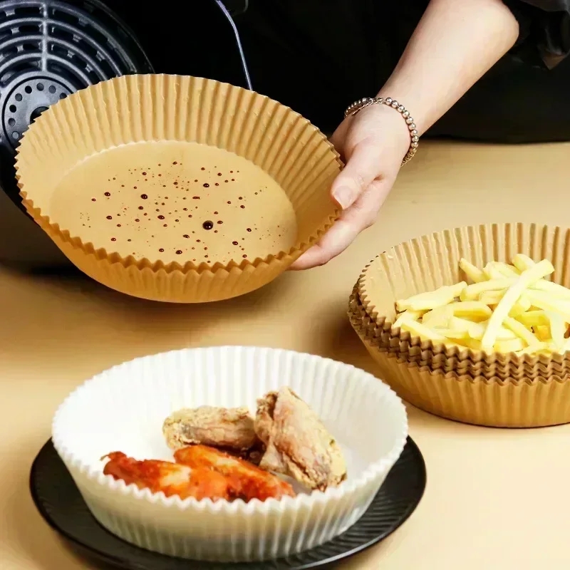 에어프라이어용 파치먼트 종이 라이너 50개입, 원형 식 - Home Cooking Oil Disposal 리뷰 및 가격