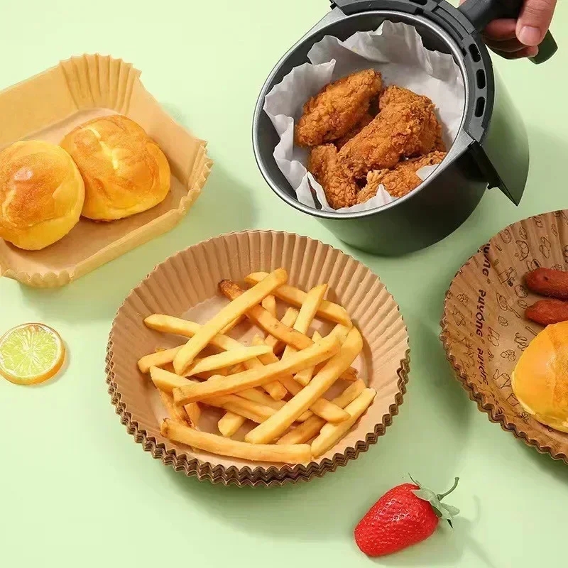 에어프라이어용 파치먼트 종이 라이너 50개입, 원형 식 - Home Cooking Oil Disposal 리뷰 및 가격