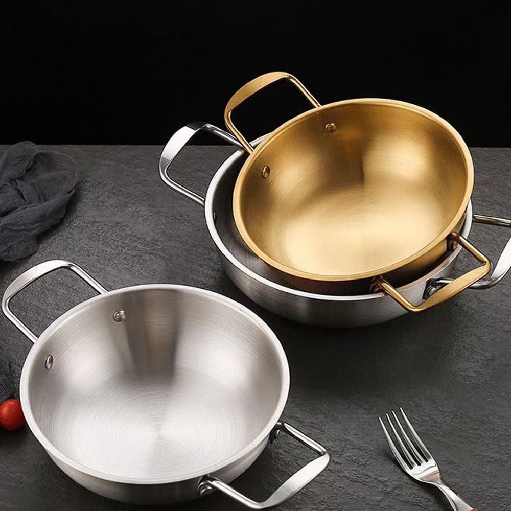 손잡이가 달린 스테인리스 스틸 조리기구, 건조 냄비,  - Paella Pan Steel 리뷰 및 가격
