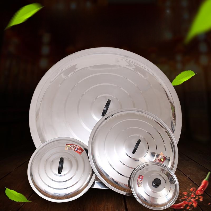 대형 원형 스테인리스 스틸 소화용 냄비 뚜껑 전통 스타 - Home Cooking Utensils 리뷰 및 가격