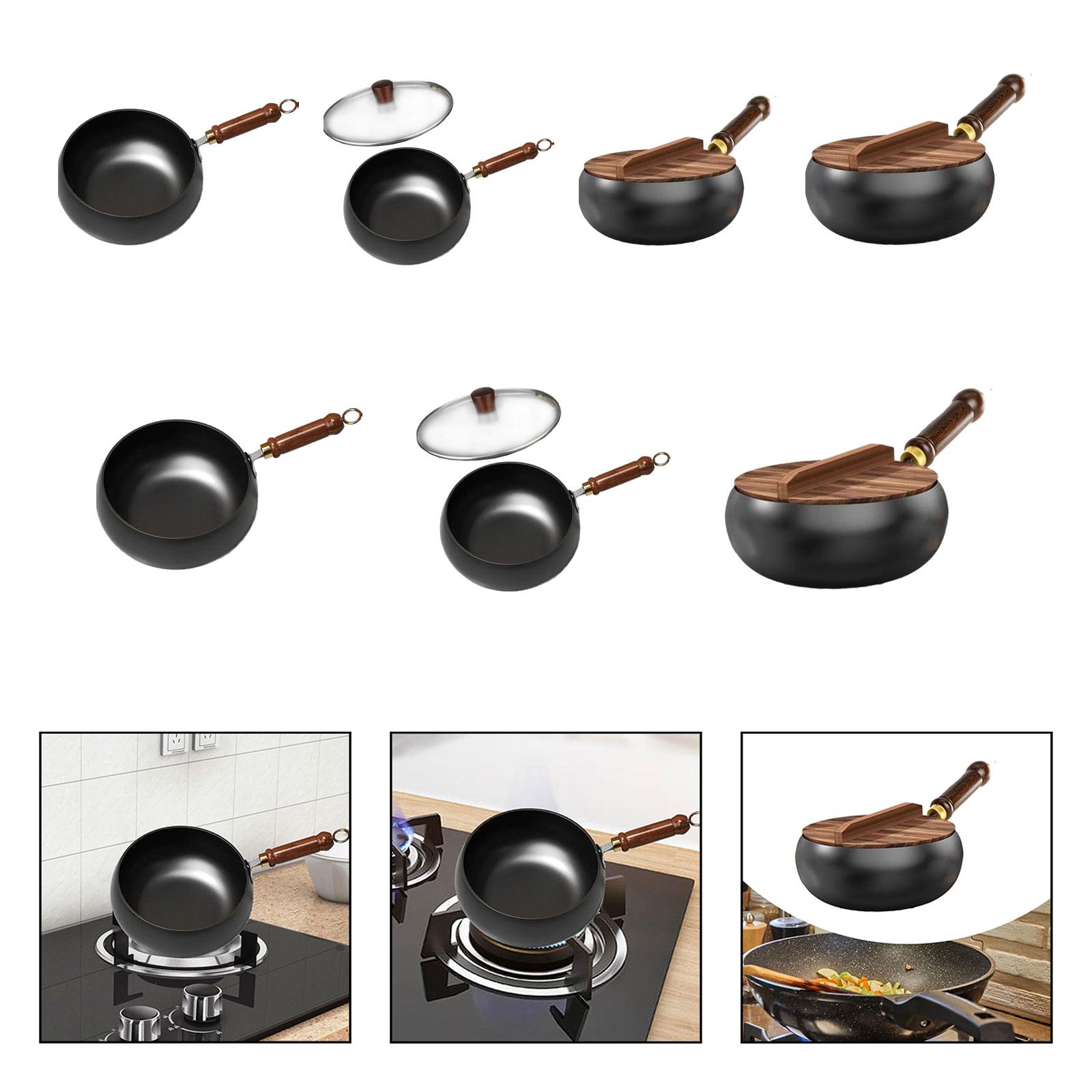 Nonstick Wok 끓는 유도 밥솥 가스 나무 손잡 - Home Cooking Chinese 리뷰 및 가격